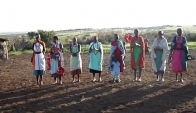 Maasai Women jump dance Kenya