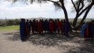 Maasai warrior dance in the Serengeti