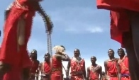 Masai Mara Marathon footage - Masai Dance - mara