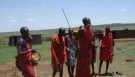 Masai tribe dances Masai Mara Kenya