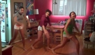 Me and my sister's kylee and halle doing the wop ahaha