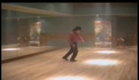 Michael Jackson dancing in his studio Rare