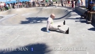 Old Man vs Little Man Break Dance Battle