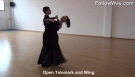 Open Telemark and Wing Slow Waltz
