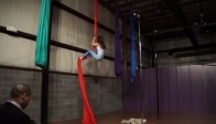 Rachel performing an aerial dance to Amazing By One Eskimo