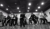 Raggaejam and house dancehall choreography