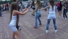 Rusas bailando cubaton