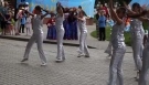 Russian and Kazakh girls dancing Zorba Kazakhstan