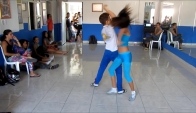 Salsa Cali Colombia - Training at Son de Luz dance school escuela de salsa Cali