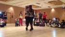 Sara Lopez and Enah Lebon improvised kizomba demo