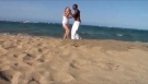 Sensual bachata romantica on the beach