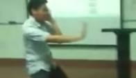 Shoki dance with malay boy in class