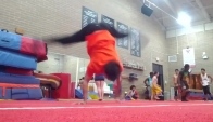 Slow Airflare stop in handstand