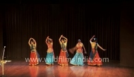 Spectacular group Kathak dance