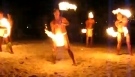 Tahitian Fire Dancers Bora Bora