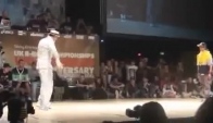 Uk bboy championship popping demi-final Salah vs Greenteck
