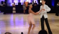 Usdc Alexander Popovics and Camila Schwarz Ballroom Dancing Rumba