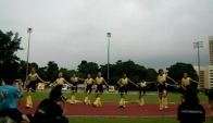 Waddle cheerleading dance