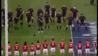 Wales vs New Zealand Haka and Response