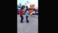 Zydeco Dancing at Breaux Bridge Crawfish Festival Part