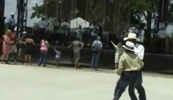 Zydeco dance at Crawfish Festival