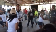 Zydeco dancing after Ville Platte trail ride - August