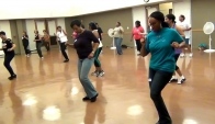 ZydeoHappy Line Dance-Sean Ardoin In Class Walk Through