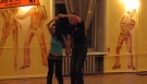 Couple dancing Merengue