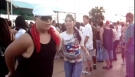 Dancing merengue on Puerto Rican festival